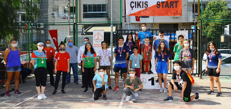 Karşıyaka'da ilk kez Oryantiring Turnuvası Düzenlendi