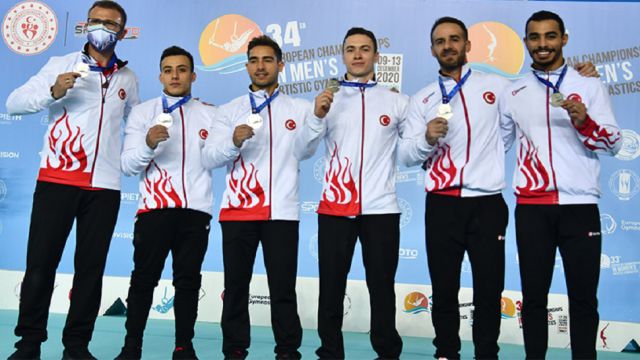 Türkiye, Artistik Cimnastik Erkekler Avrupa Şampiyonası'nda 8 Madalya Kazandı