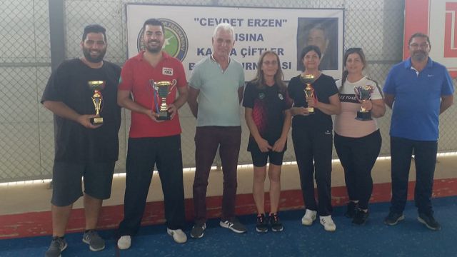 KKTC Bocce Karışık Çiftlerde şampiyon belli oldu