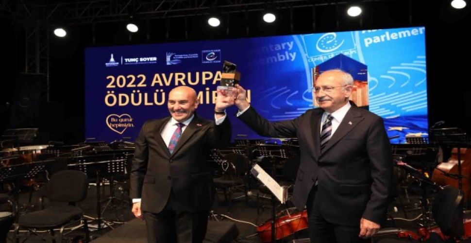 Avrupa Ödülü İzmir'in...