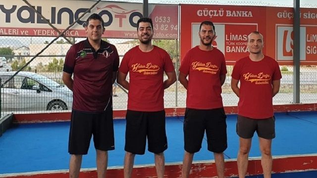 KKTC'de bocce liginde YDÜ play off'u garantiledi...