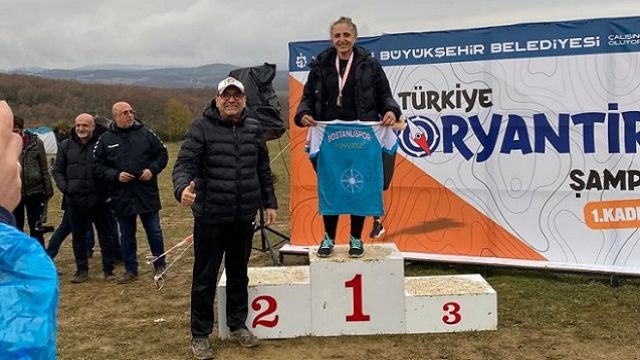 Bostanlıspor Oryantiring’de 2 Türkiye Şampiyonluğu elde etti