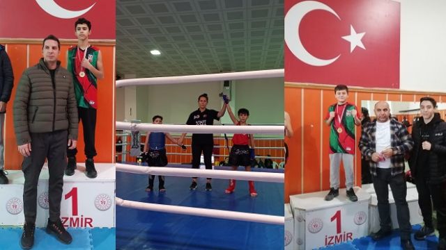 Bostanlıspor'a Muaythai'de 3 şampiyonluk...