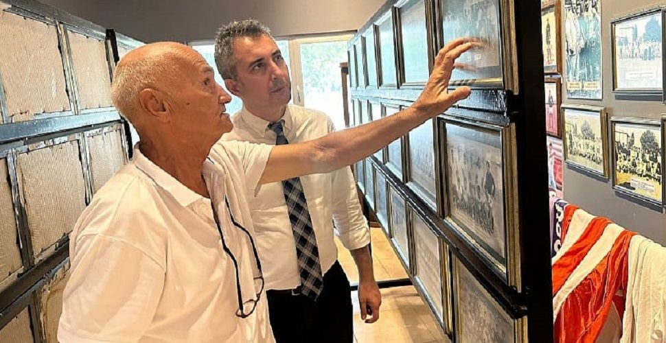 Yücel Namal, Spor Müzesine ziyaret etti