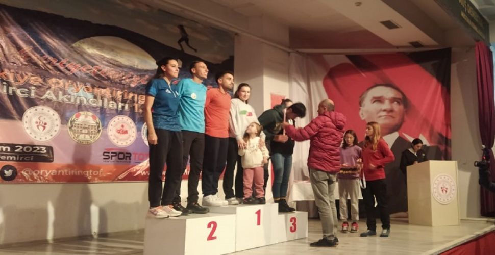 Bostanlıspor Oryantiringde Türkiye Şampiyonu