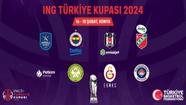 Basketbolda Türkiye Kupası takımları belli oldu
