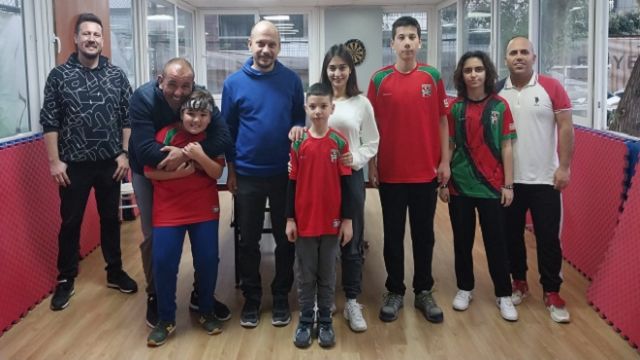 Bostanlıspor'da baba-oğul maçları neşe saçtı...