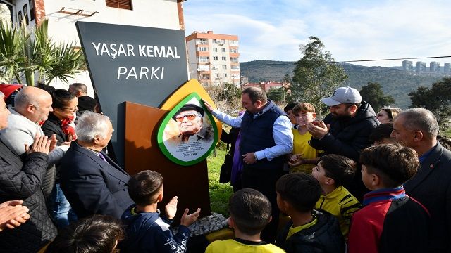 Yaşar Kemal Parkı Çiğli’de Açıldı