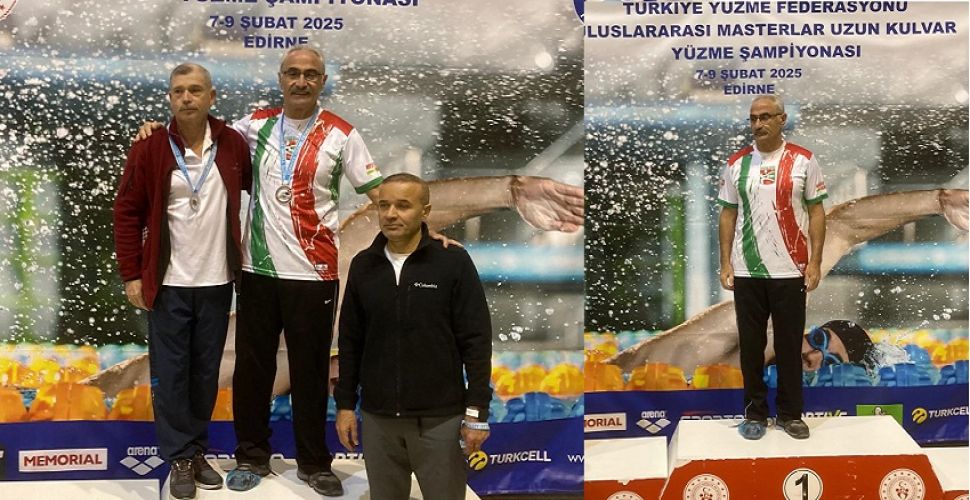 Bostanlıspor’a yüzmede 1 altın, 3 gümüş, 2 bronz madalya...
