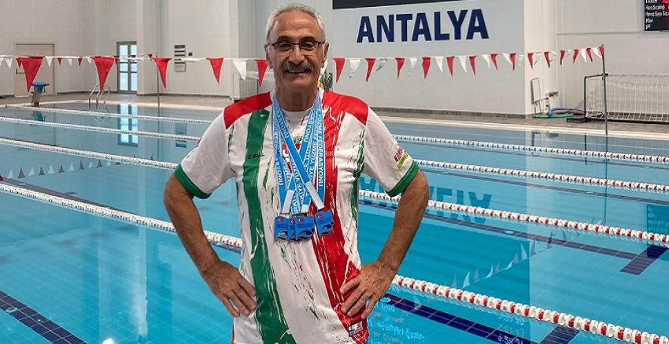 Bostanlısporlu Ateş’ten biri altın, 5 madalya...