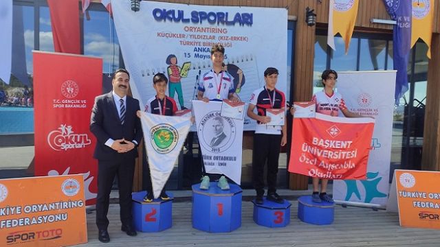 Bostanlısporlu Eymen Okullarda da Türkiye Şampiyonu