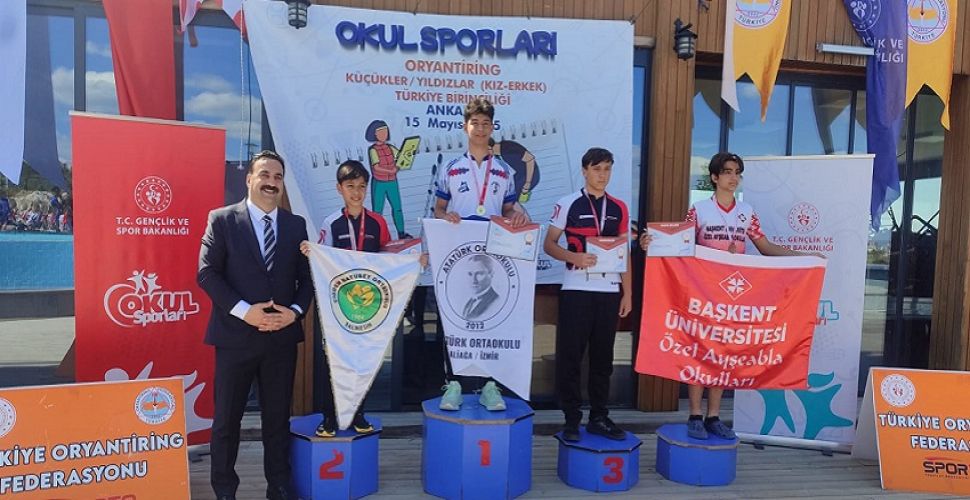 Bostanlısporlu Eymen Okullarda da Türkiye Şampiyonu