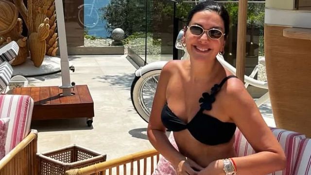 8 ayda 25 kilo verdi, bikinisini giydi...