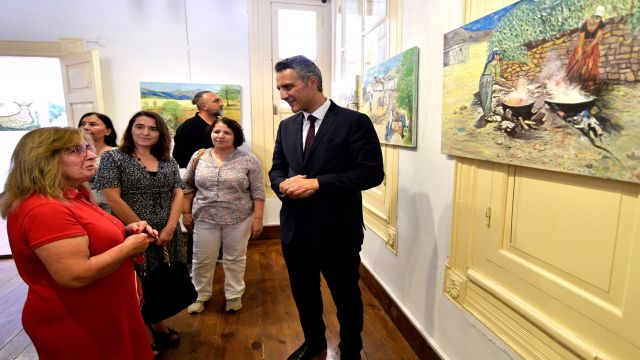 Anadolu’dan Sergisi Dramalılar Köşkü’nde büyük ilgi gördü