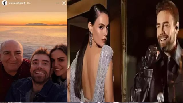 Murat Dalkılıç sevgilisini babasıyla tanıştırdı