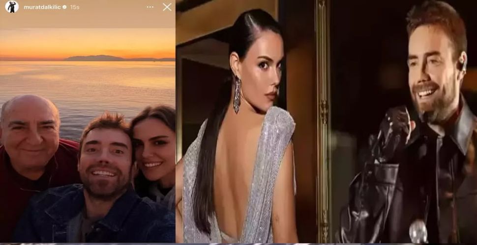 Murat Dalkılıç sevgilisini babasıyla tanıştırdı