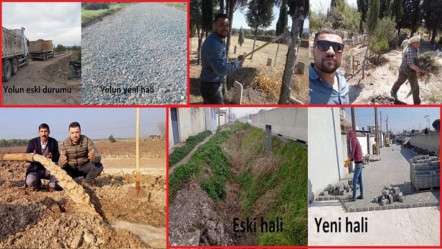 Köyüne aşık muhtar, yol yaptı, susuzluğa son verdi…