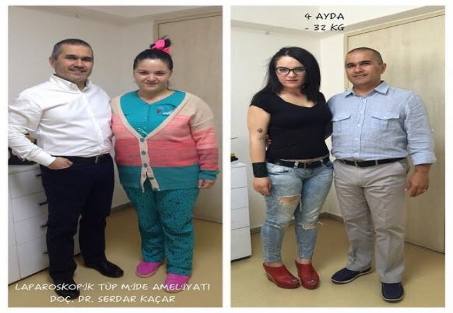 8 ayda 45 kilo verdi
