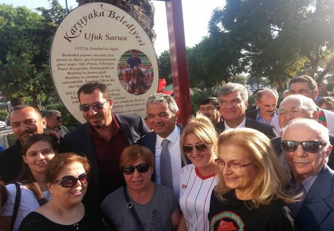 Ufuk Sarıca'nın adı parka verildi