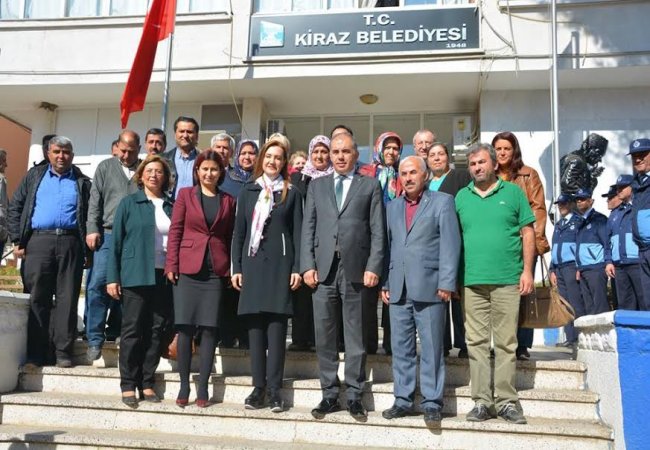 AK Partili Hotar'dan Kiraz'a teşekkür ziyareti