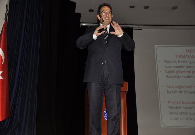 Prof. Dr. Gürüz: “Meslek hastalıkları yüzde yüz önlenebilir”