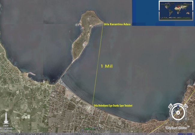 Urla, Açık Su Yüzme Yarışları’na hazırlanıyor