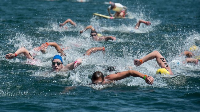 4. TYF-DTO İzmir Açık Su Türkiye Yüzme Şampiyonası Foça'da