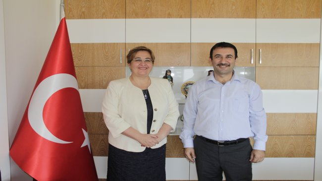 Pekdaş'tan yeni kaymakama hayırlı olsun ziyareti