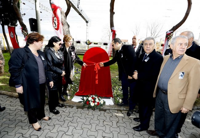 Süleyman Alasya parkı törenle açıldı