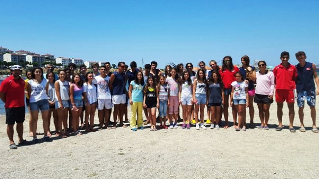 Plaj voleybolu milli takımları Foça'da...