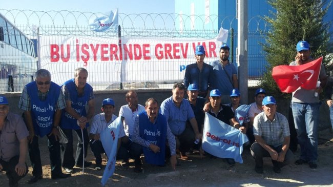 İşçilerin grevi üretimi durdurdu