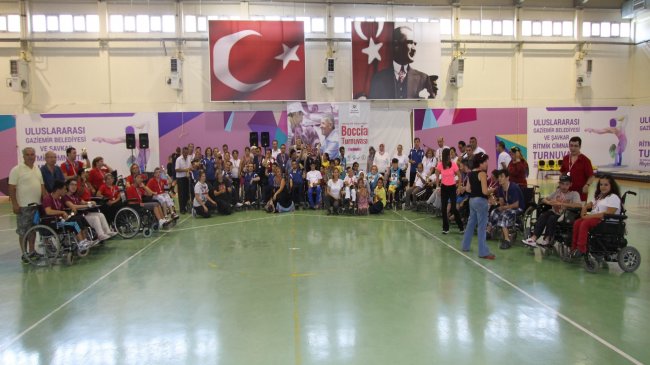 Gaziemir’de Boccia rüzgarı