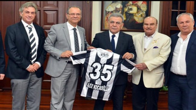 Altay Yönetiminden Başkan Kocaoğlu'na nezaket ziyareti...