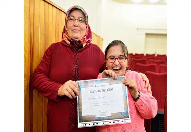 Engelli aileleri artık sertifikalı