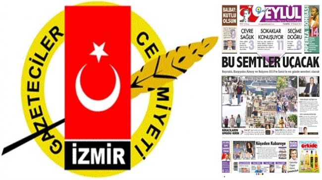 İzmir Gazeteciler Cemiyeti'nden çiftte kutlama...