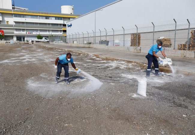 Halkapınar’a kurban sonrası temizlik