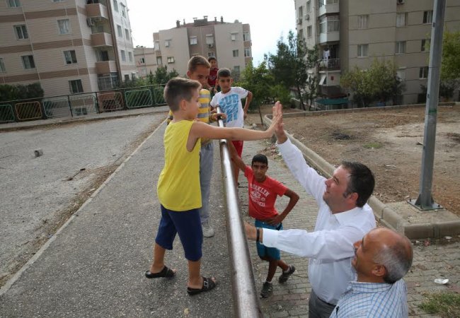 Muhtardan başkana teşekkür