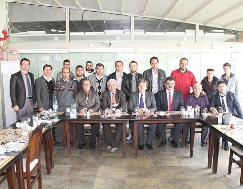 BAŞKAN HIZLI, YEREL BASINLA DERTLEŞTİ...