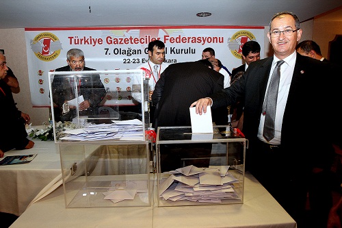 TGF GENEL BAŞKANI SERTEL YENİDEN KAZANDI...