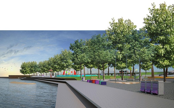 BAYRAKLI'YA YENİ SAHİL...