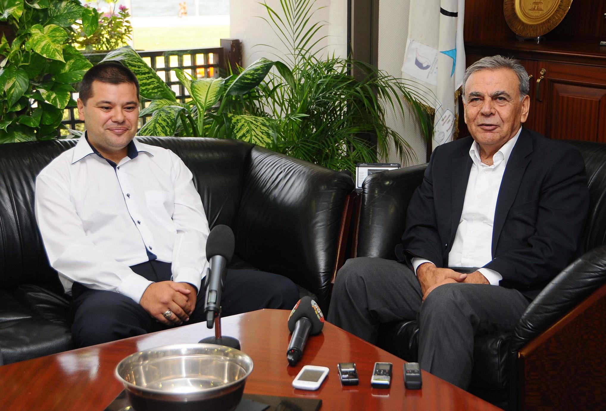 KOCAOĞLU, BBP İL BAŞKANIYLA BİR ARAYA GELDİ