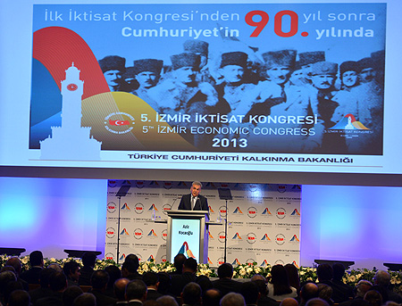 5. İZMİR İKTİSAT KONGRESİ BAŞLADI