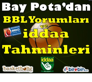 BASKETBOL İDDAA YORUMLARI TAHMİNLERİ