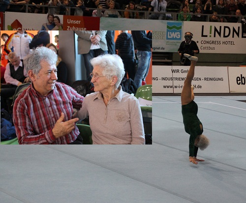 DÜNYANIN EN YAŞLI CİMNASTİKCİSİ...