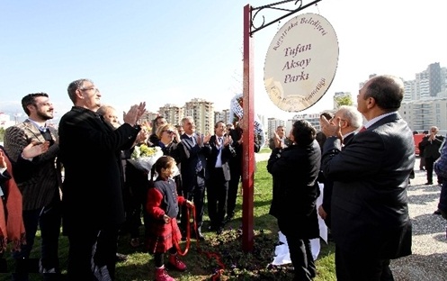 GAZETECİ TUFAN AKSOY PARKI AÇILDI