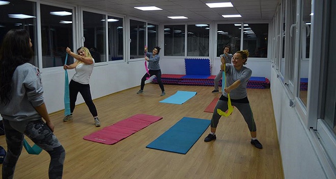 Karşıyaka'da Pilates ve aerobik kursları başladı...
