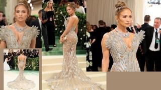 Jennifer Lopez'in göz kamaştıran elbisesi...