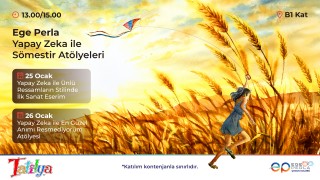 Yapay Zeka ile Sömestr Atölyeleri Ege Perla’da!