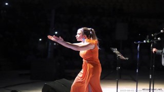 Akhisar Çağlak Festivali'nde şef Mehtap Gönüldaş yönetiminde TSM Korosunun harika finali...
