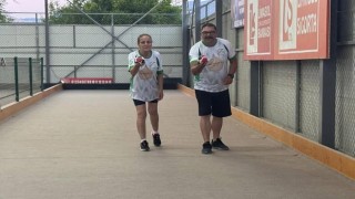 KKTC'de Bocce heyecanı karşık çiftlerde...